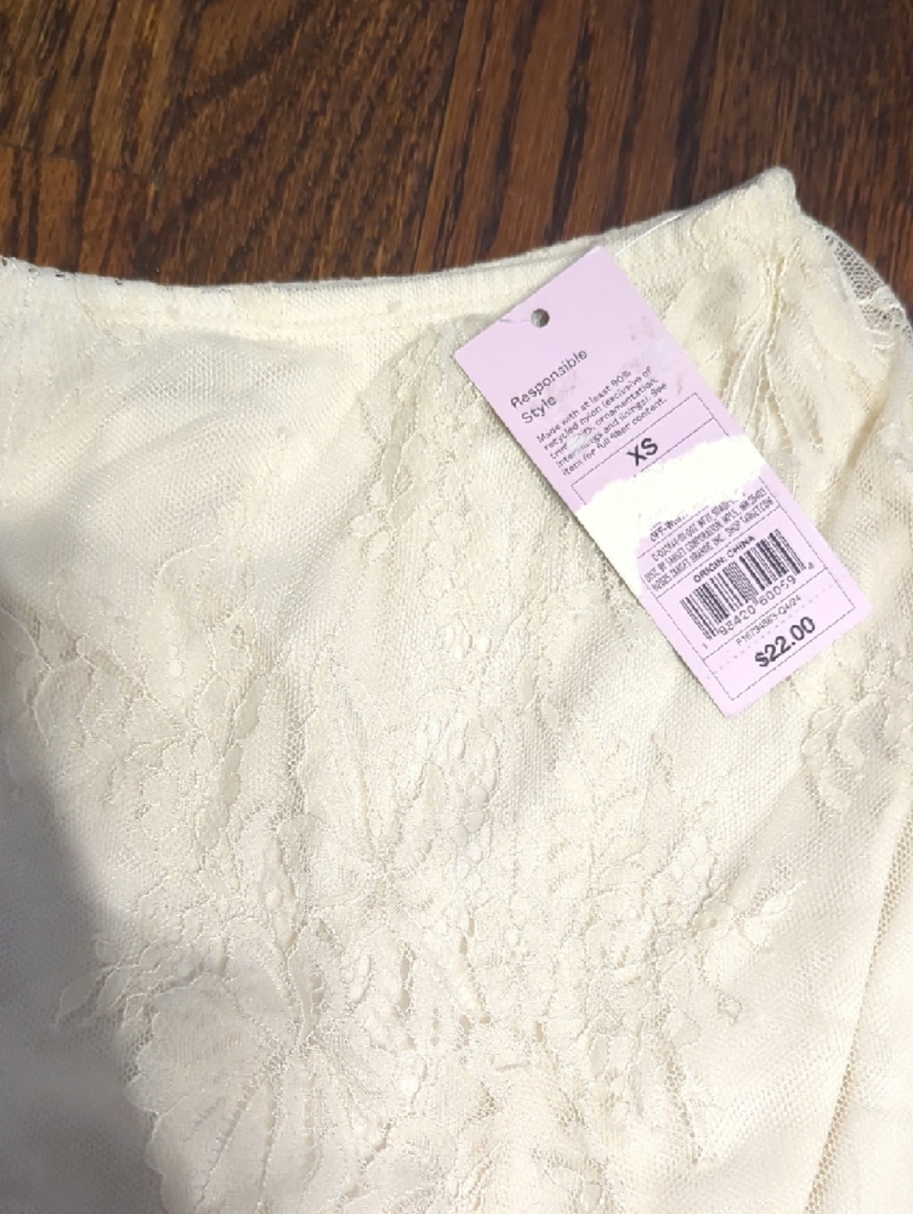 wild fable Cream Lace Skater Skirt - Picture 2 of 4